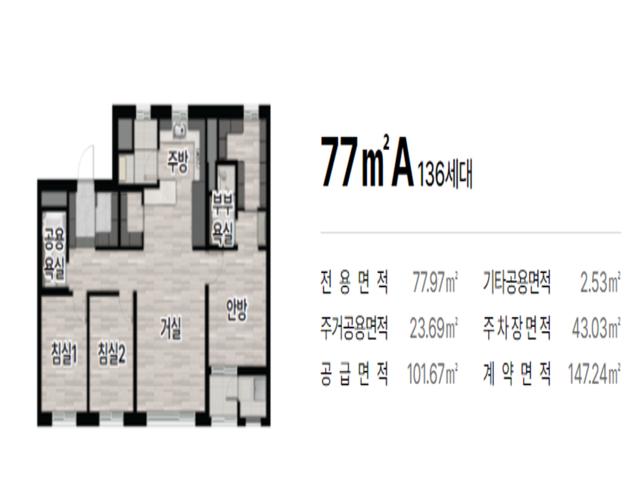 대전 성남 우미린 뉴시티 77A